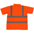 Fluorescent short sleeve safety t shirts